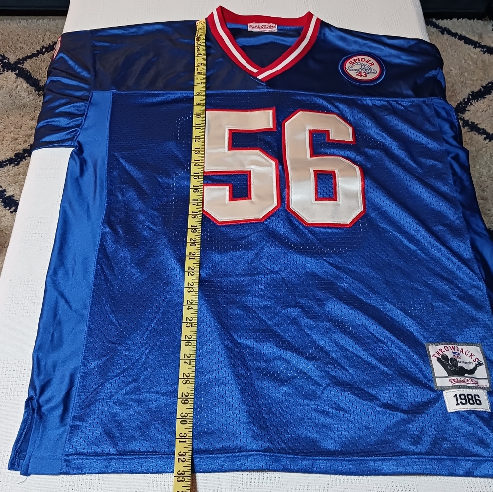 Mitchell & Ness Blue And Red Throwback Jersey L.T… - image 3